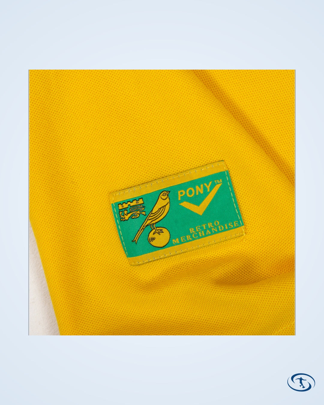 Pony Norwich City FC Home Retro Shirt 1997-1999 - Men's