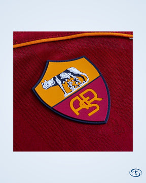 AS Roma Retro Home Shirt 1999-2000 (Retro Flex Printing)