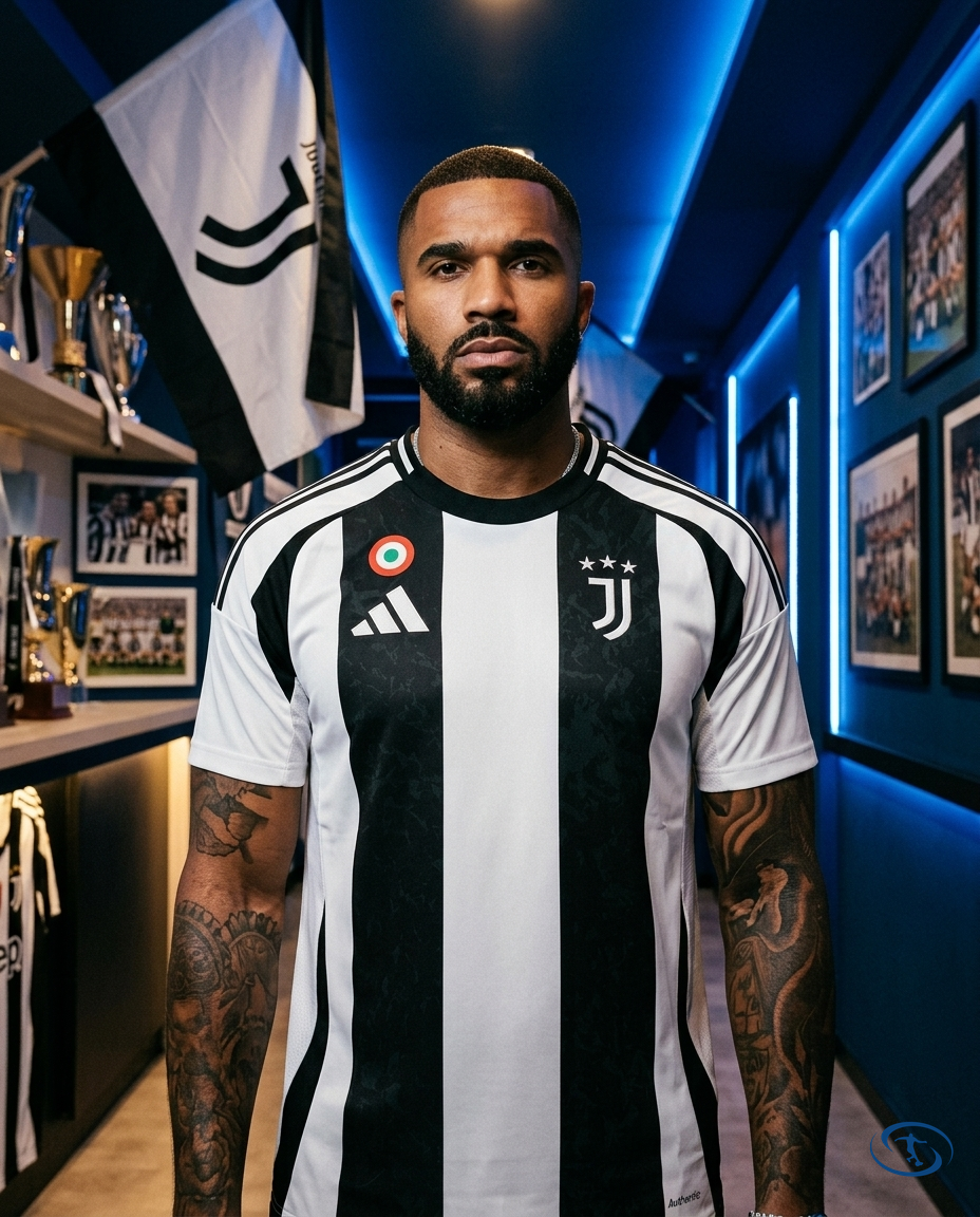 Camisa Juventus Home 24/25 - Torcedor Adidas Masculino - Preto e Branco - Front View | Sant Sport