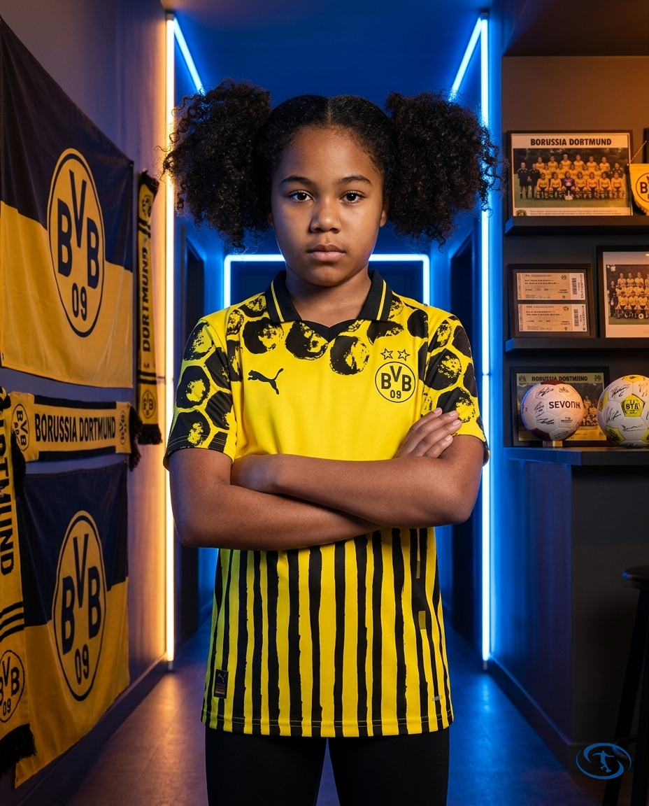 Camisa Borussia Dortmund Mundial de Clubes 2025/26 - Torcedor Puma X Kidsuper Masculino - Amarelo - Front View | Sant Sport