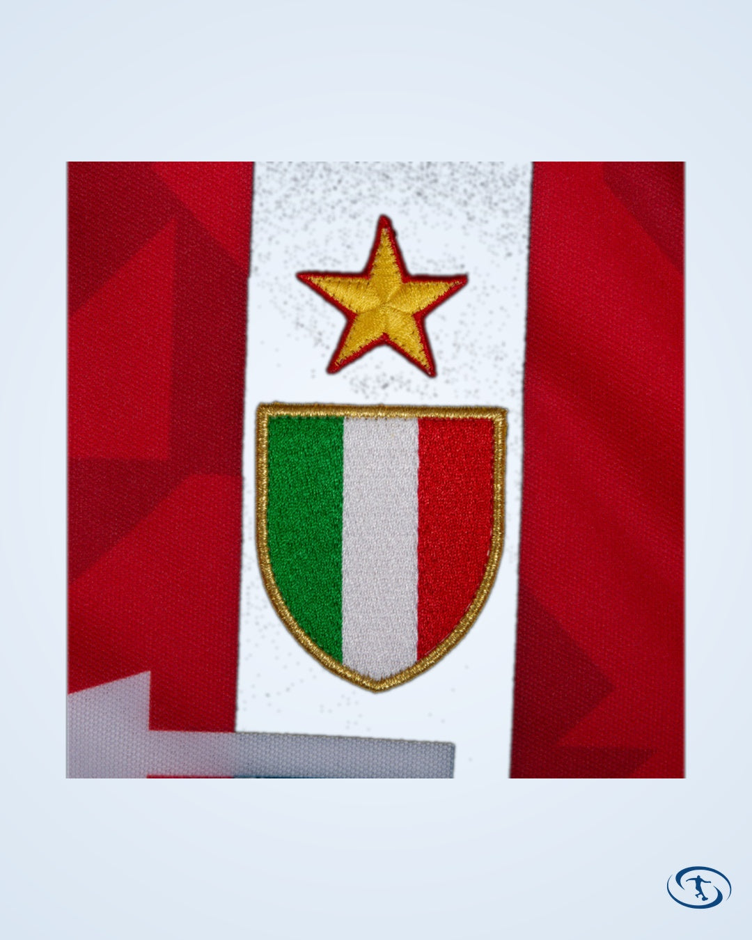 AC Milan Retro Home Player Shirt 1993-1994 (Retro Flex Printing) - Men's