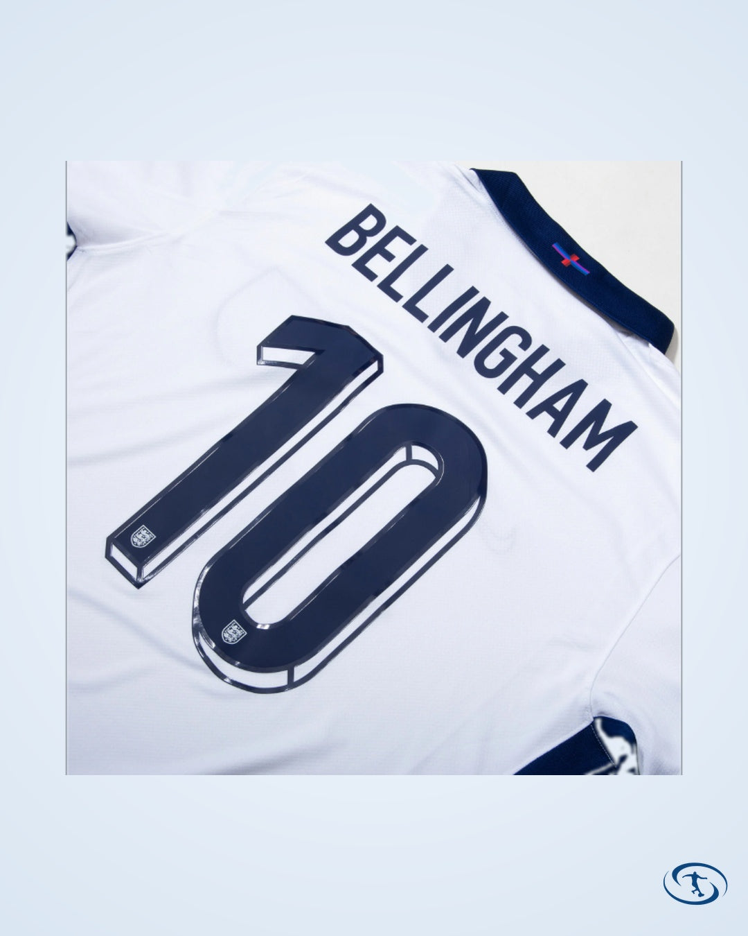 England Home Shirt 2024-2025 Fan Version (Official Printing)
