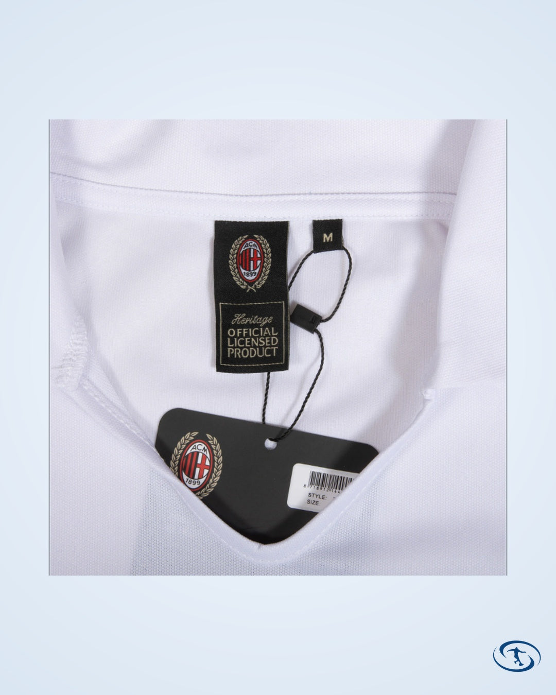 AC Milan Retro Away Shirt 87-88 (Retro Flex Printing)