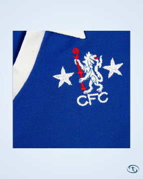 Chelsea 1975-1977 Home L/S KIDS Shirt - Size KIDS 30-32" chest - Kids | Sant Sport