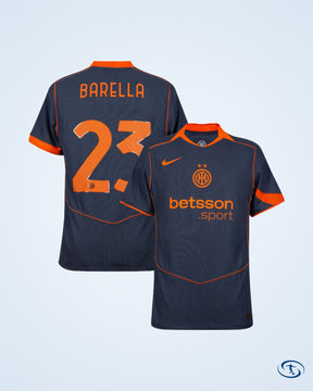 Inter Milan 3rd Shirt 2025-2026 Player Version (Official Printing)
