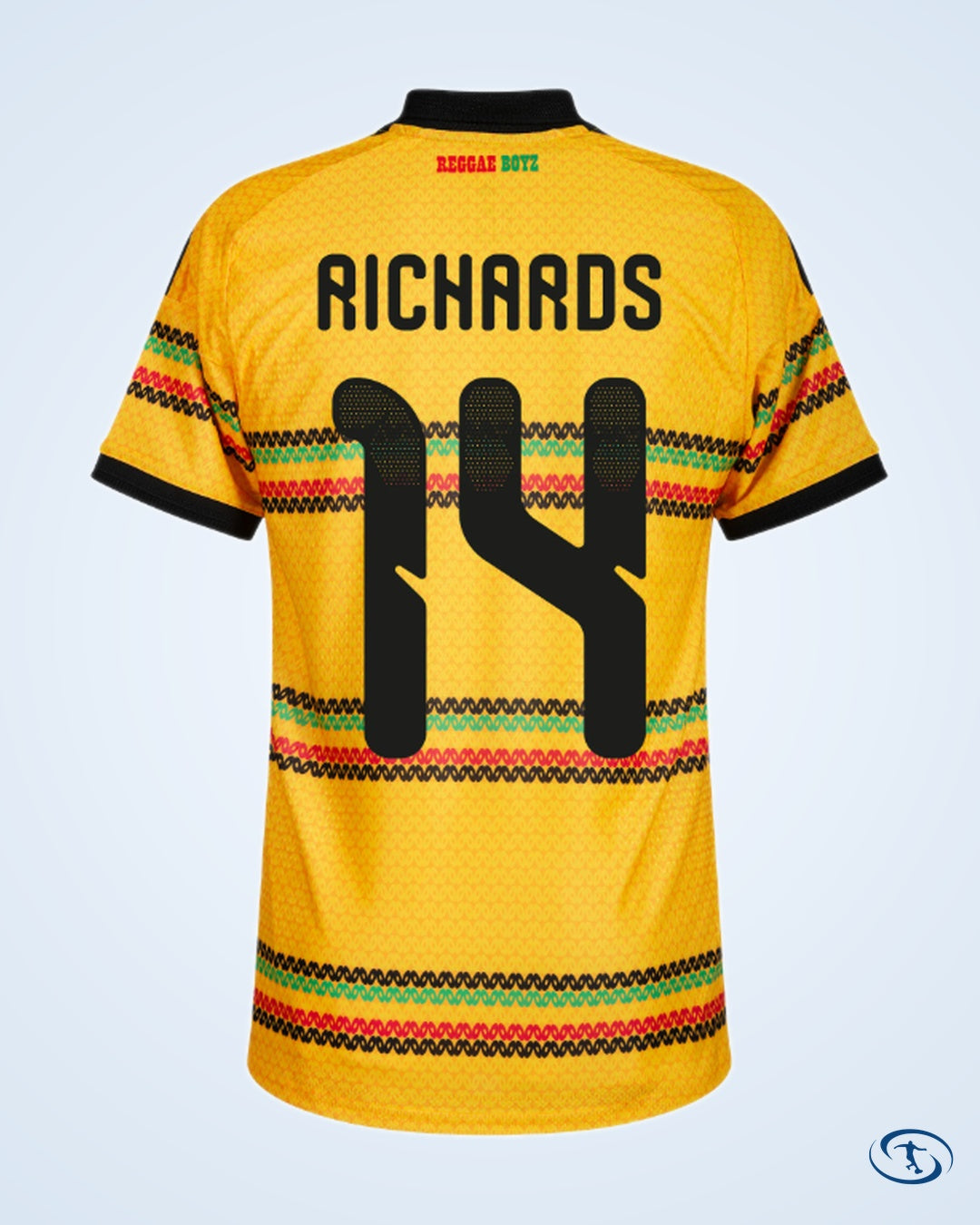 Jamaica Authentic Home Shirt 2026-2027 Player Version (Official Printing)