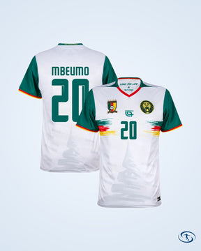14Fourteen Cameroon 3rd Mbeumo 20 Shirt 2025-2026 (Fan Style Printing) - Men's