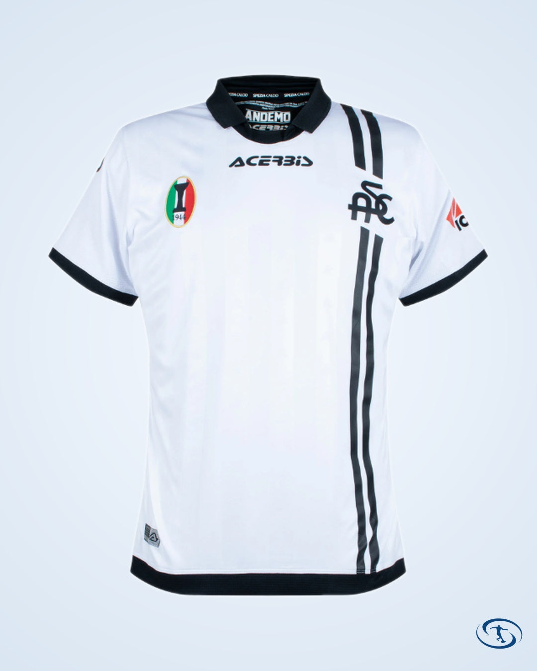 Spezia Calcio Home Maggiore 25 Shirt 2021-2022 (Official Printing) - Men's | Sant Sport