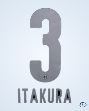 Borussia Mönchengladbach 3rd Itakura 3 Jersey 2024-2025 (Official Printing) - Men's