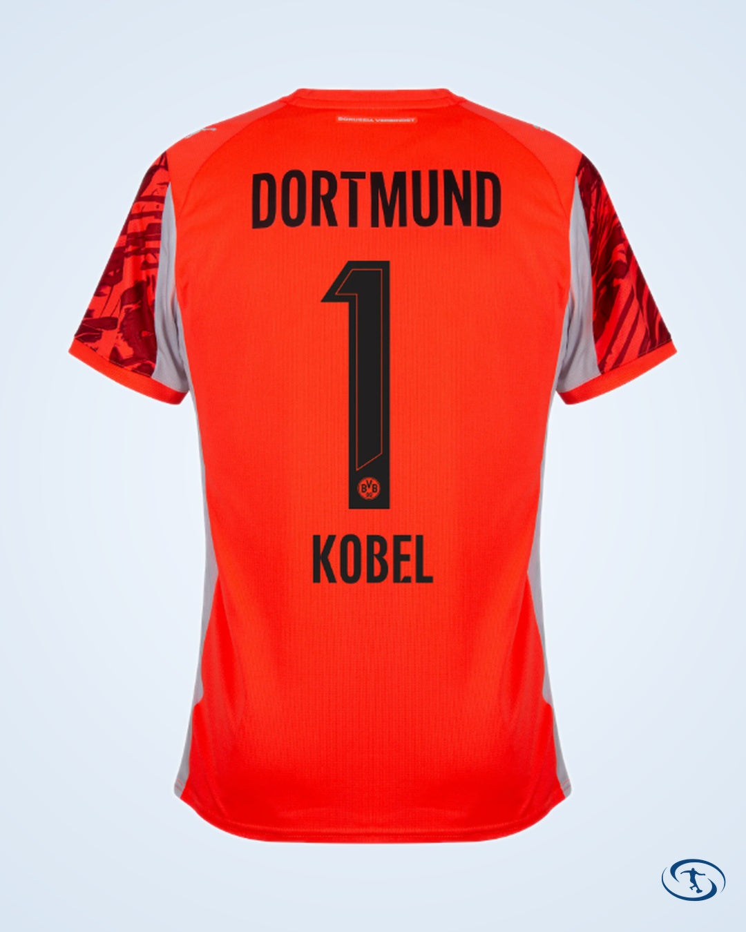 Borussia Dortmund Green GK Kobel 1 Shirt 2025-2026 (Official Printing) - Men's