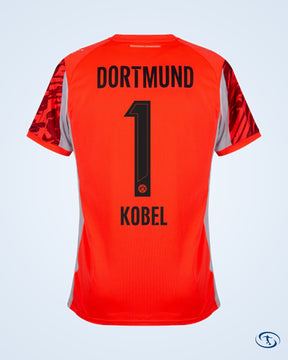 Borussia Dortmund Green GK Kobel 1 Shirt 2025-2026 (Official Printing) - Men's