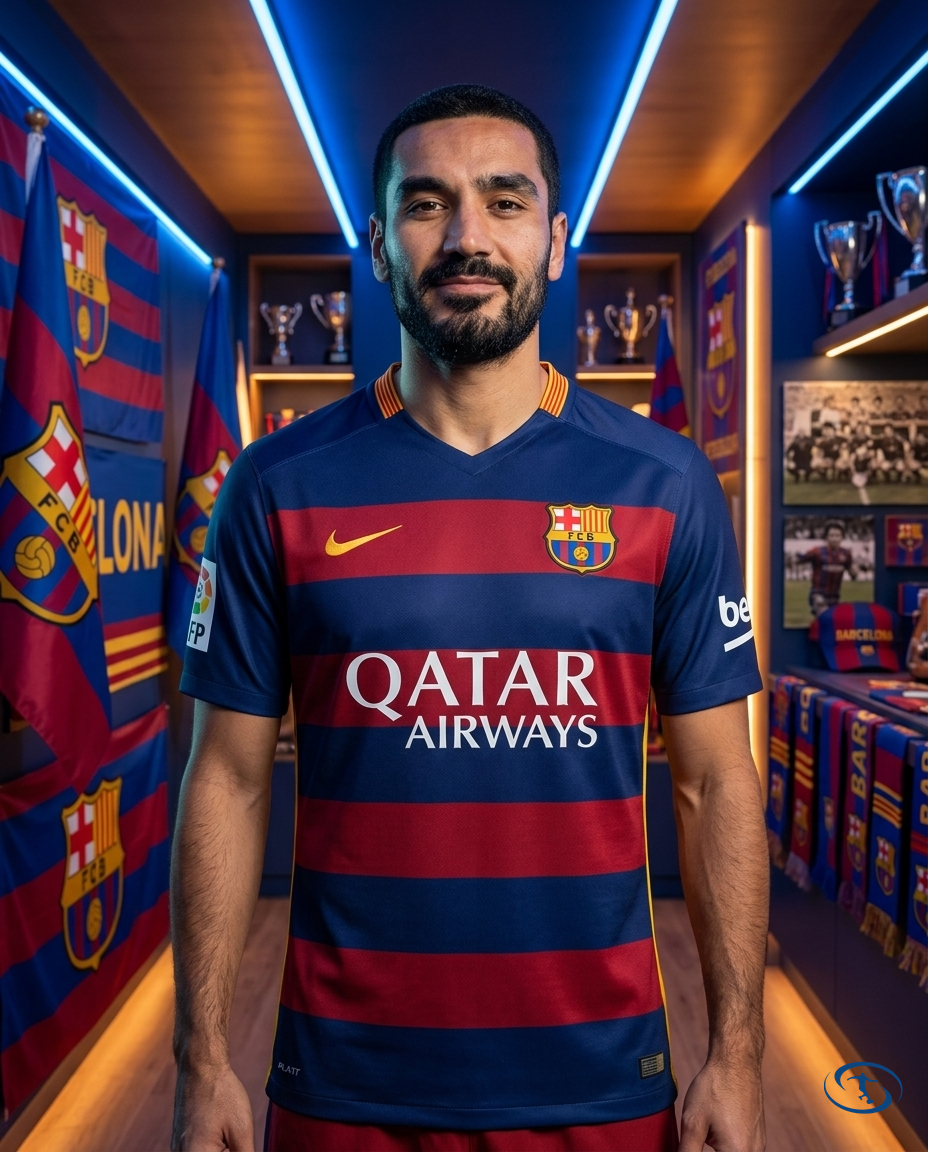 Camisa Barcelona Retrô I 15/16 Torcedor Nike Masculina - Front View | Sant Sport