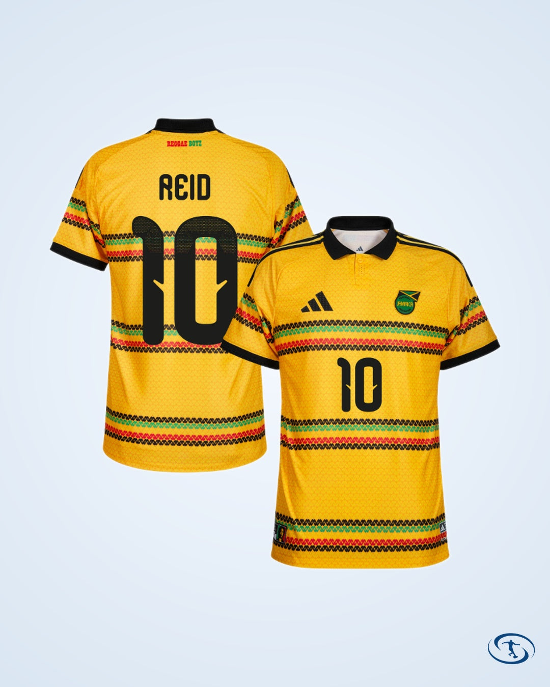 Jamaica Authentic Home Shirt 2026-2027 Player Version (Official Printing)