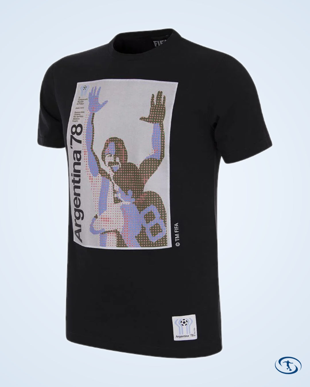 FIFA Classics Argentina 1978 World Cup Poster T-shirt - Black - Men's