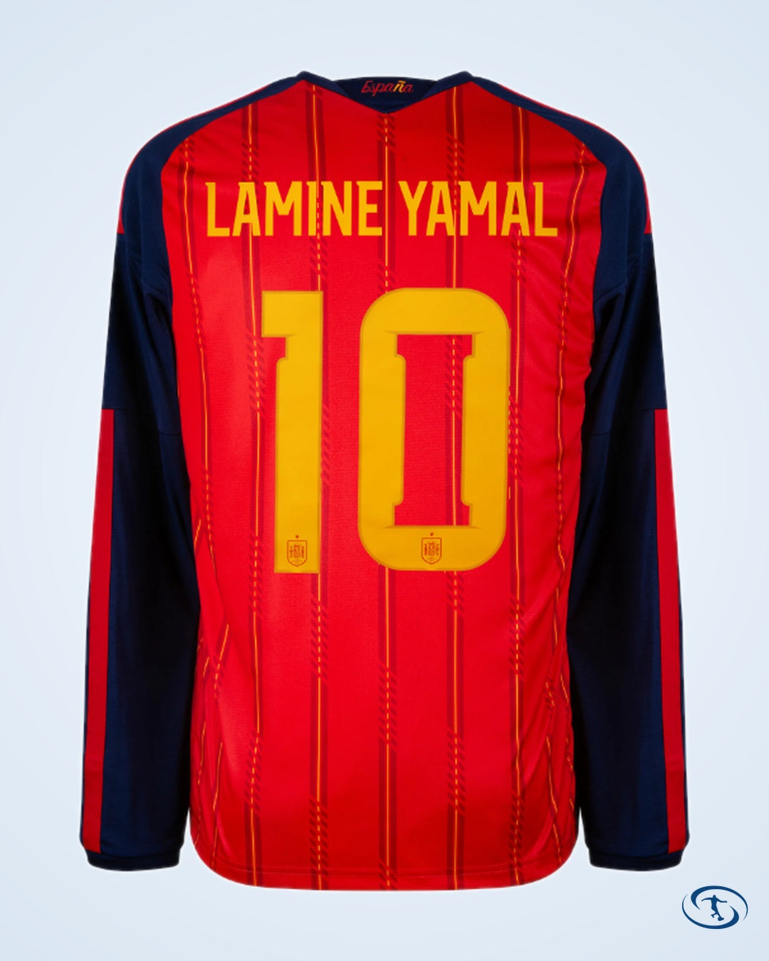 Spain Home L/S Lamine Yamal 10 Shirt 2026-2027 (Official Printing) - Men's
