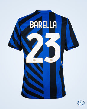 Inter Milan Home Barella 23 Shirt 2024-2025 (Official Printing) - Men's