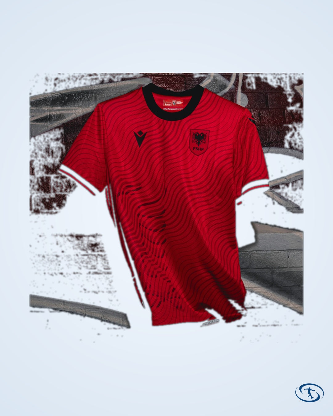 Albania Authentic Home Shirt 2026-2027 - Player Version