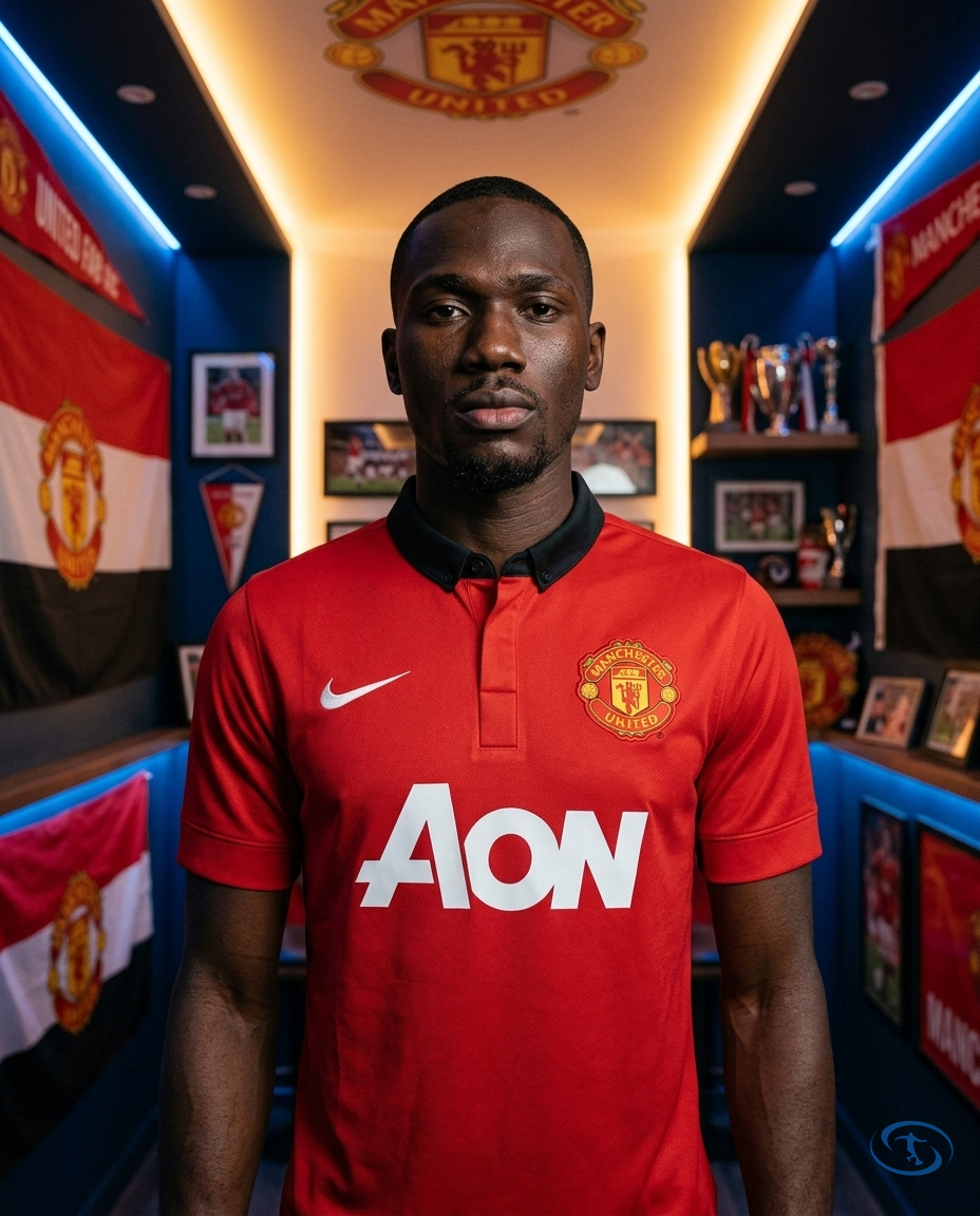 Camisa Manchester United Home Retrô 2013/14 - Torcedor Nike Masculino - Vermelho - Front View | Sant Sport
