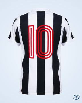 Club Atletico Mineiro Home Retro No.10 Jersey 1914 (Retro Flock Printing) - Men's