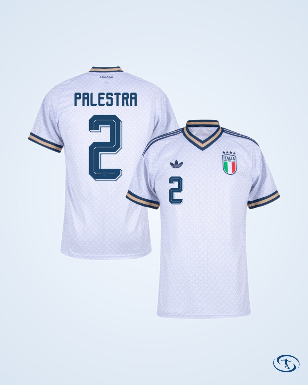 Italy Away Barella 18 Shirt 2026-2027 Fan Version(Official Printing)