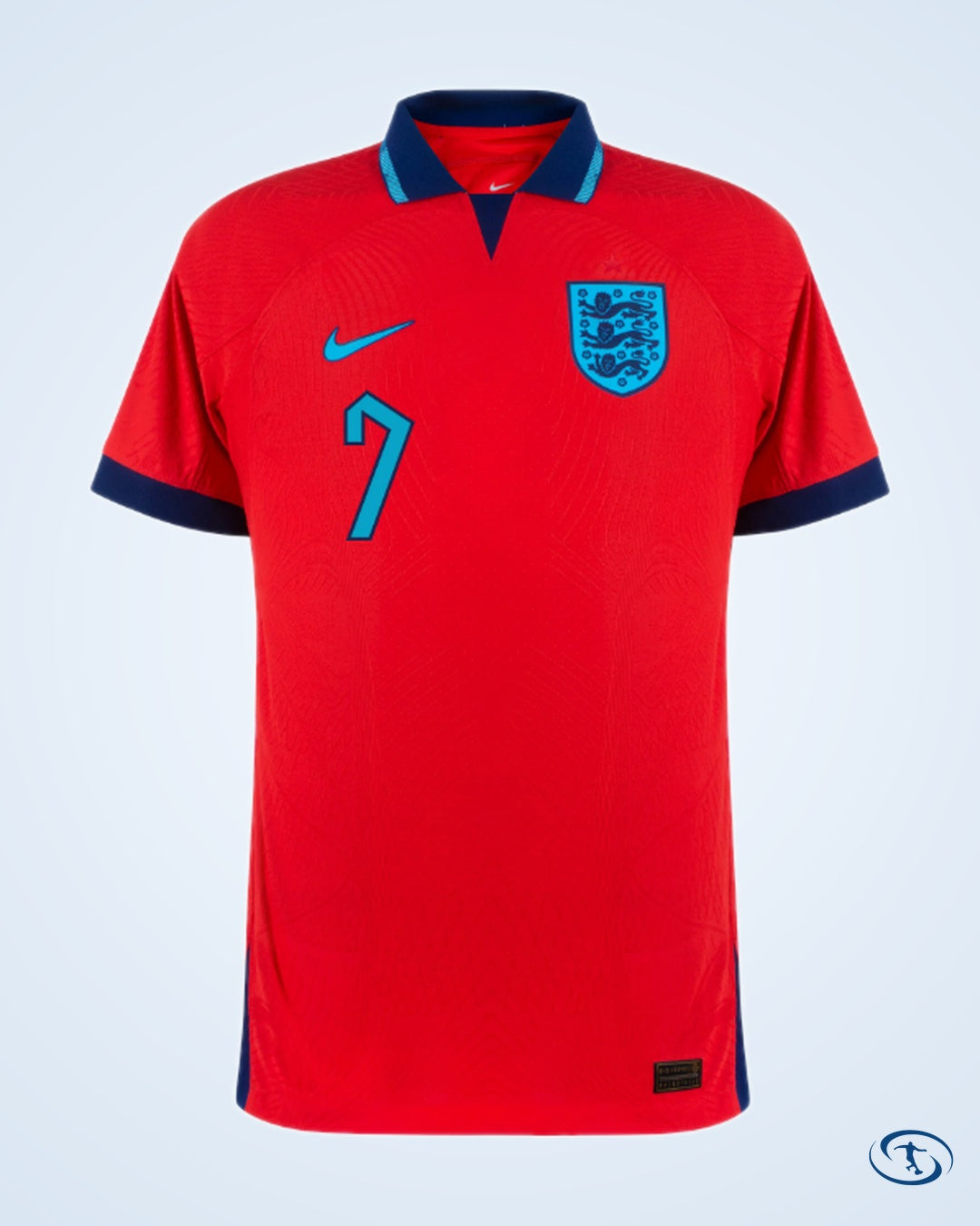 England Away Grealish 7 Shirt 2022-2023 (Official Printing) - Men's | Sant Sport
