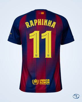 Barcelona Home KIDS Shirt 2025-2026 Fan Version (Champions League) - Kids