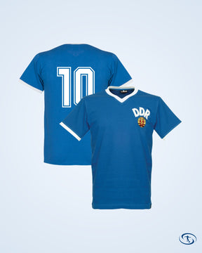 DDR Home Retro Number Shirt World Cup 1974 (Retro Printing)