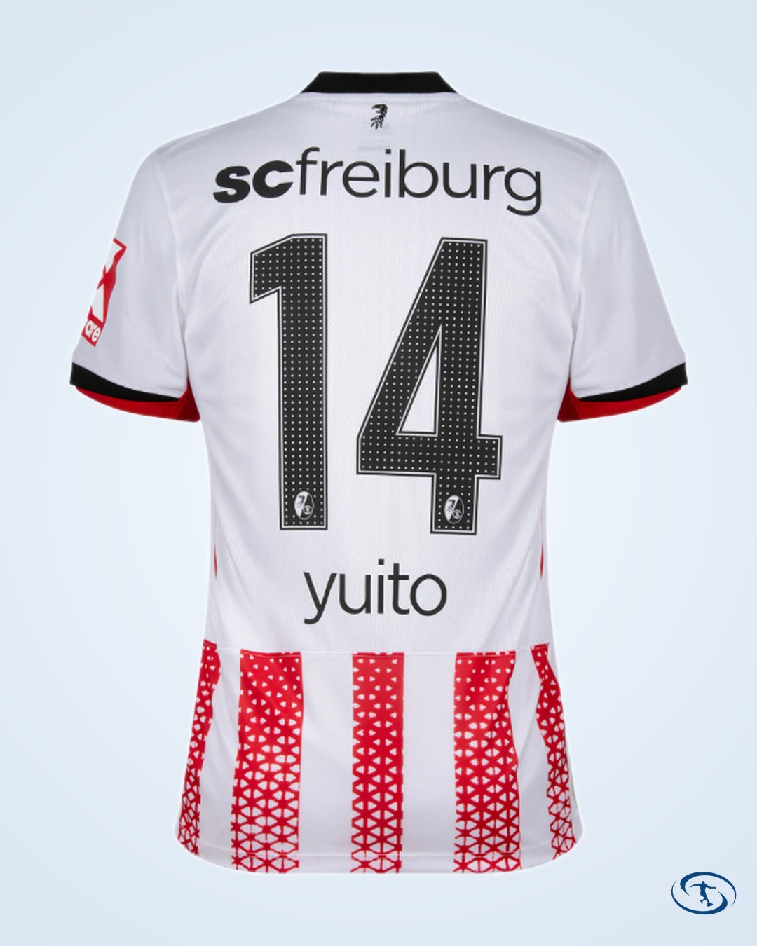 SC Freiburg Home Yuito 14 Shirt 2025-2026 (Official Printing) - Men's