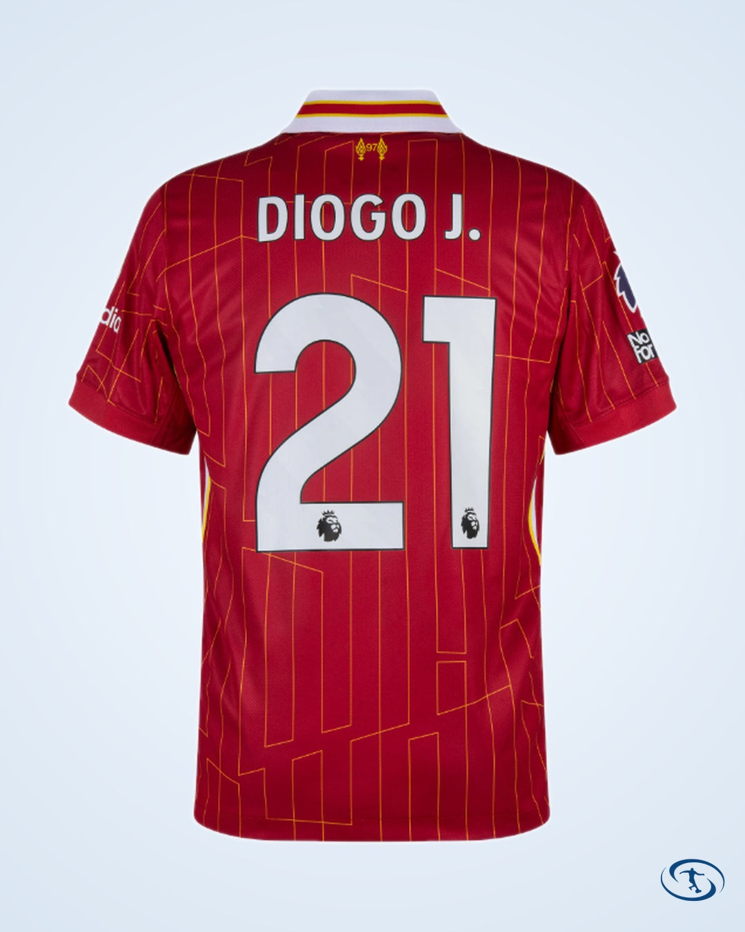 Liverpool Home Diogo J. 21 Shirt 2024-2025 - Men's