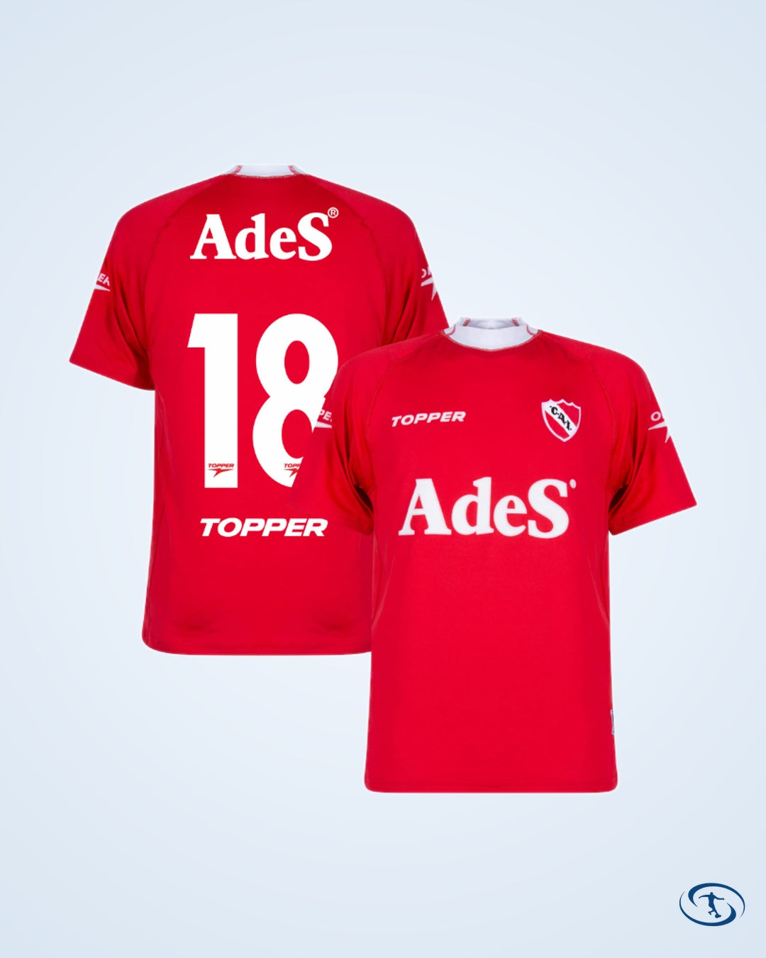 Topper Independiente Home No.18 (Forlan) Shirt (Reissue) 2000-2001 - Men's