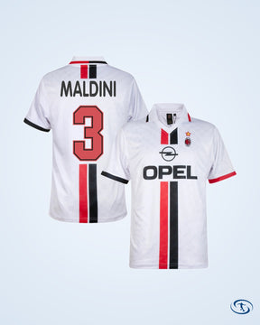 AC Milan Retro Away Shirt 1995-1996 (Retro Flex Printing)