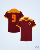 AS Roma No.9 (Pruzzo) Home North American Tour Retro Shirt 1980 - Men's | Sant Sport