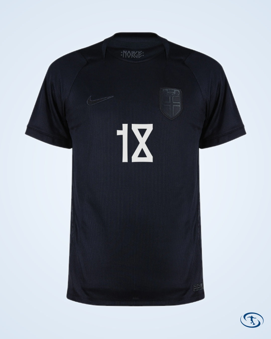 Norway Away Aasgaard 18 Shirt 2026-2027 (Fan Style Printing) - Men's | Sant Sport