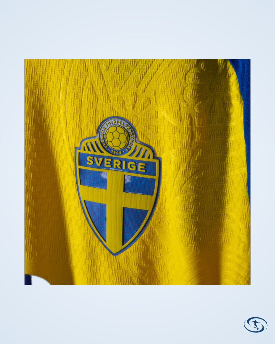 Sweden Authentic Home Shirt 2026-2027 Player Version (Official Printing)