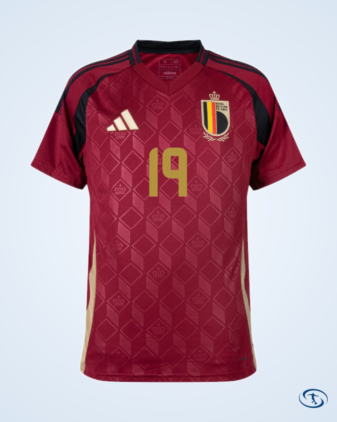 Belgium Home Bakayoko 19 Shirt 2024-2025 (Official Printing) - Men's | Sant Sport