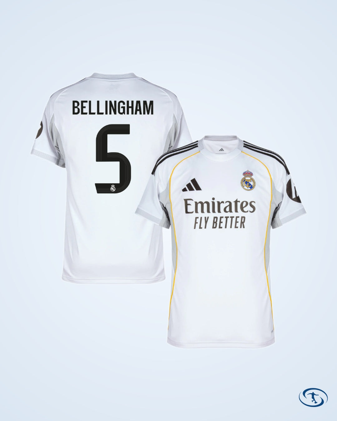Real Madrid Home KIDS Mbappé 10 Shirt 2025-2026 (Cup Style Printing) - Kids