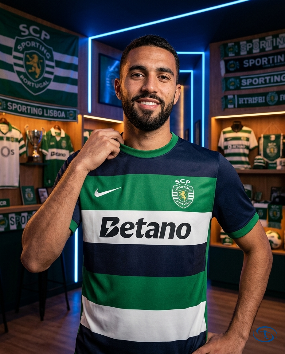 Camisa Sporting Lisboa Home 24/25 - Torcedor Nike Masculino - Verde - Front View | Sant Sport