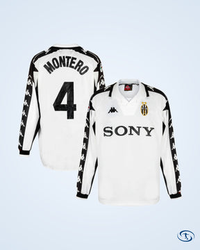 Juventus Away Retro Jersey 1999 2000 Long Sleeve Mens