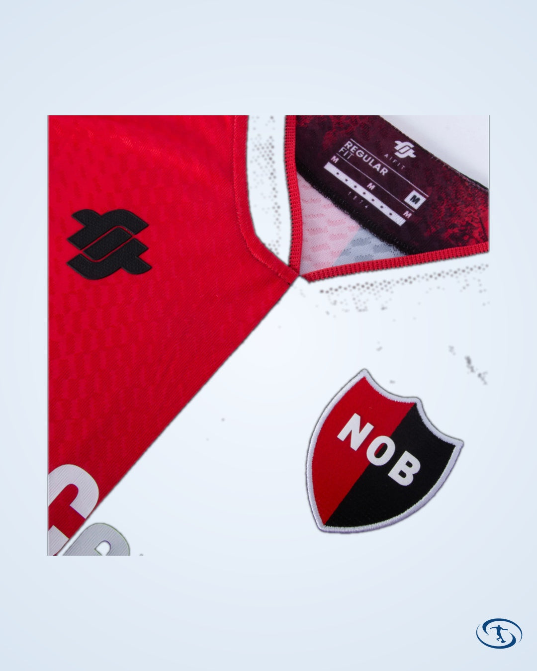 Newell's Old Boys Home Messi 10 Shirt 2024 (Official Printing) - Men's