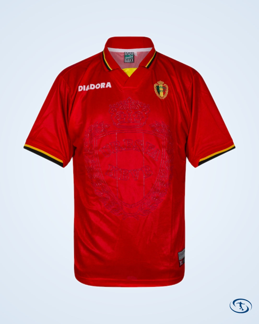 Diadora Belgium 1996-1997 Home Shirt NEW (w/tags) Condition (Excellent) - Size XL - Men's