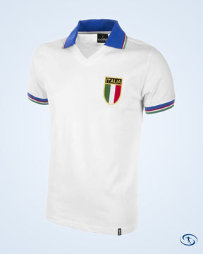 Italy Away Rossi 20 Retro Shirt World Cup 1982 (Retro Flock Printing) - Men's | Sant Sport