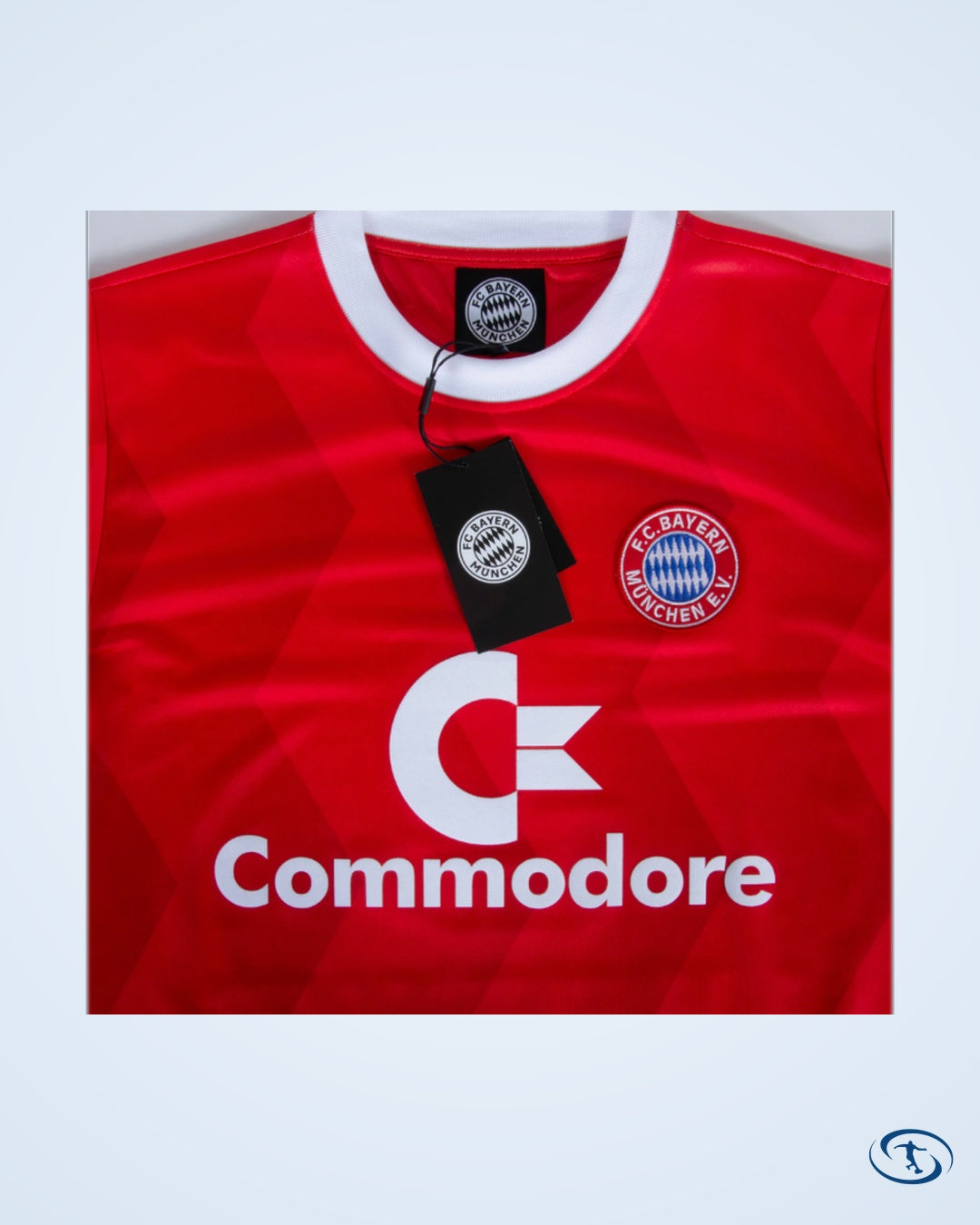 FC Bayern Munich Augenthaler 5 Retro Jersey 1988-89 (Retro Flock Printing) - Men's