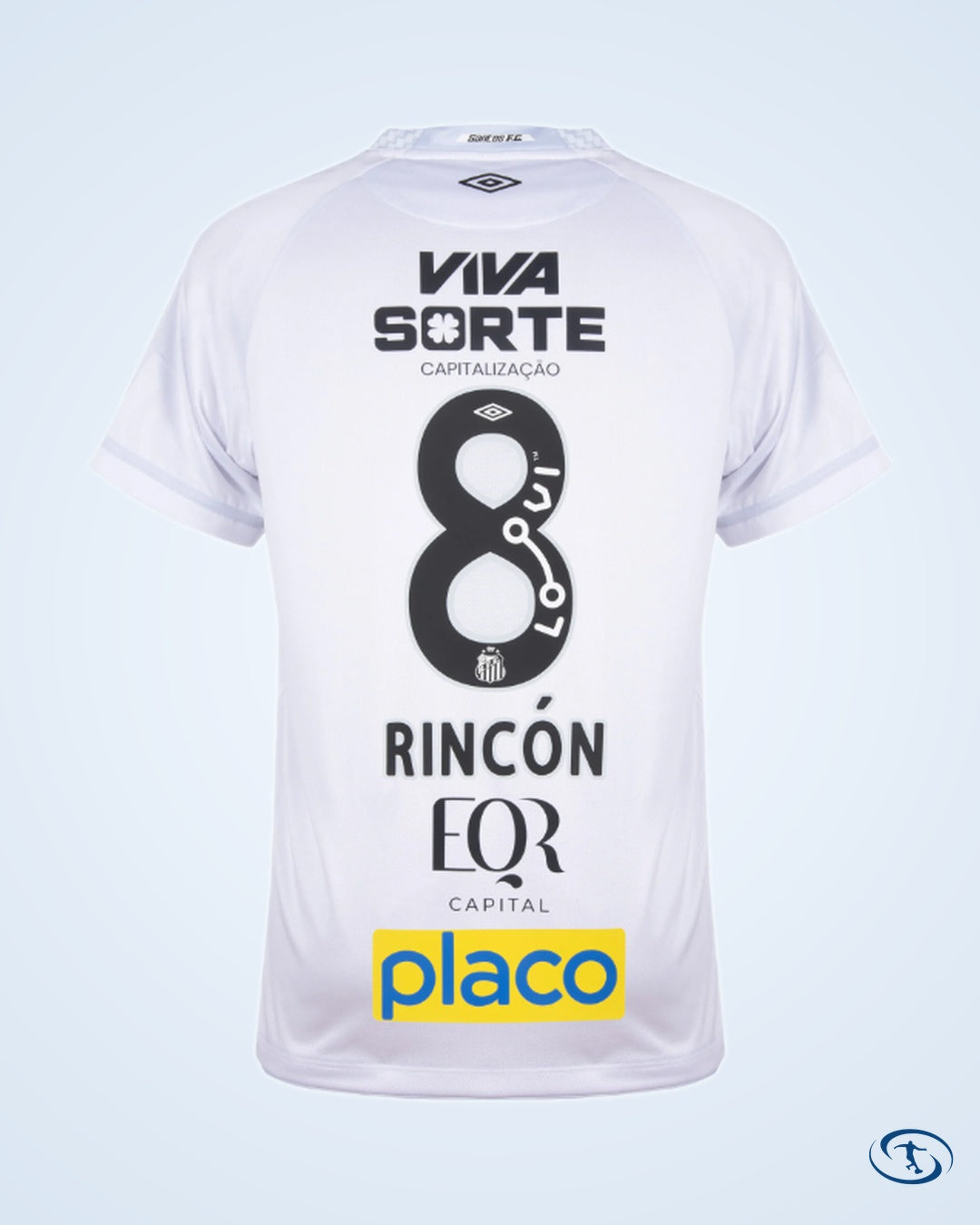 Club Santos Home Rincón 8 Shirt - Men's