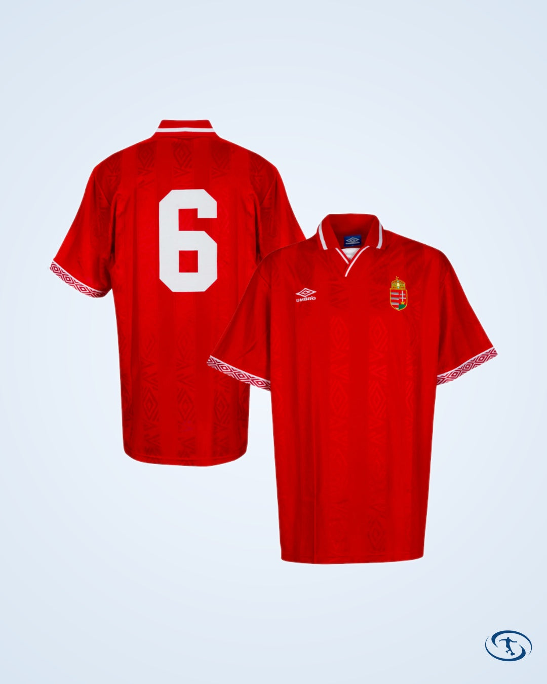 Hungary 1992-1994 Home Shirt - NEW (Original Packaging) - Size L - Player Issue No.6 - Men's