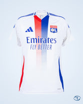 Olympique Lyon Home Mikatadze 69 Shirt 2024-2025 (Official Printing) - Men's | Sant Sport