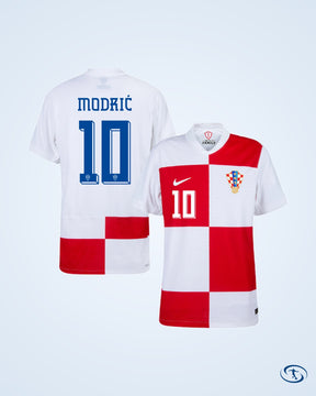 Croatia Home Player Number Shirt 2024-2025 (Official Printing) - Men's