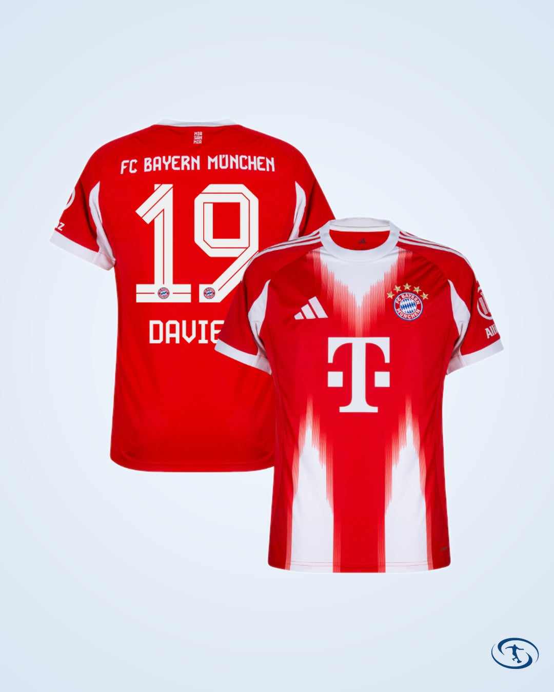 Bayern Munich Home Player Number Shirt 2025-2026 (Official Printing) - Men's
