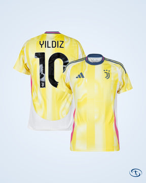 Juventus Away Yildiz 10 Shirt 2024-2025 (Official Printing) - Men's