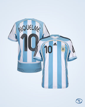Argentina Reissue Home Shirt 2006 (Retro Flex Printing)