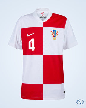 Croatia Home Gvardiol 4 Shirt 2024-2025 (Official Printing) - Men's | Sant Sport